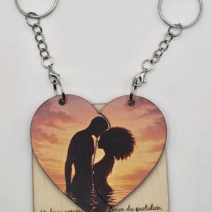 Porte-clés couple