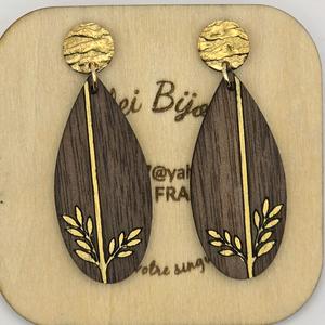 Boucles éclat végétal